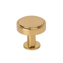 Stepped Disc Cabinet Knobs On Rose -Doorway Designs Store C3954 32 PB bf237fc7 87cb 4421 b735 7eec0a96b222