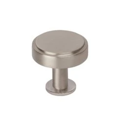 Stepped Disc Cabinet Knobs On Rose -Doorway Designs Store C3954 32 SN