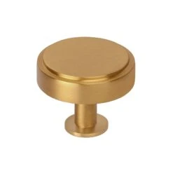 Stepped Disc Cabinet Knobs On Rose -Doorway Designs Store C3954 38 SB