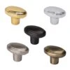 Stepped Oval Cabinet Knobs