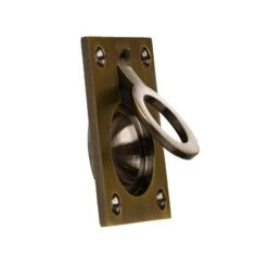 Flush Ring Cabinet Pulls -Doorway Designs Store C6337 38 AT