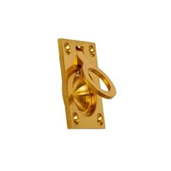 Flush Ring Cabinet Pulls -Doorway Designs Store C6337 38 PB
