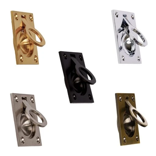 Flush Ring Cabinet Pulls
