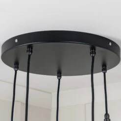 Flora Cluster Light In Elan Black 9 Flora Cluster Light In Elan Black -Doorway Designs Store CEILINGROSE d6be9bb1 a8a4 4fa1 97ed bd72ac7bc5c0