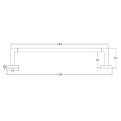 Chelsea Towel Bar Rail 15 Chelsea Towel Bar Rail -Doorway Designs Store CHE TOWEL 45