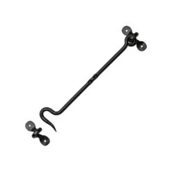 Black Cabin Hooks 20 Black Cabin Hooks -Doorway Designs Store CabinHook12Inch