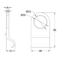 Brass Cylinder Pull 11 Brass Cylinder Pull -Doorway Designs Store CylinderPullJPEGUK V930copy