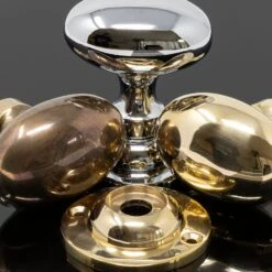 Oval Brass Door Knobs 22 Oval Brass Door Knobs -Doorway Designs Store DSC 2136