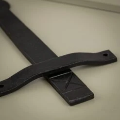 Heavy Gothic Latch Black 7 Heavy Gothic Latch Black -Doorway Designs Store DSC 3962