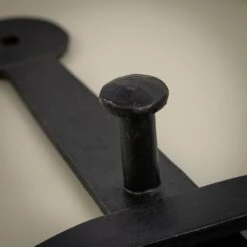 Latch Set & Screw On Keeper Black 8 Latch Set & Screw On Keeper Black -Doorway Designs Store DSC 4001