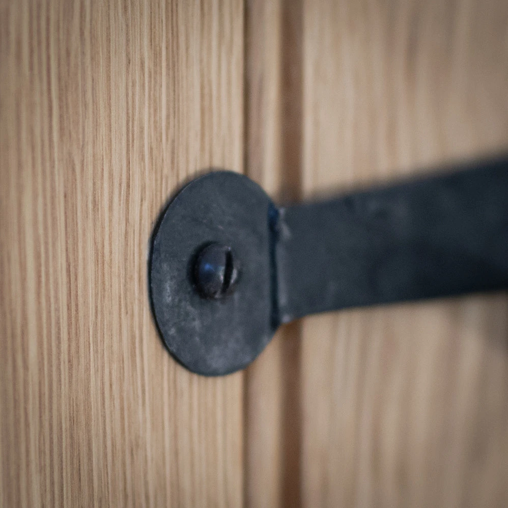 Penny End T Hinges Black 2 Penny End T Hinges Black - Image 2