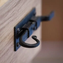 Shepherds Crook Bolts Black 10 Shepherds Crook Bolts Black -Doorway Designs Store DSC 5219