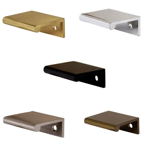 Round Lip Cabinet Edge Pulls
