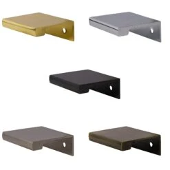 Square Lip Cabinet Edge Pulls