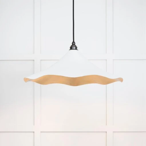 Flora Ceiling Light In Flock