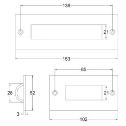 Traditional Flush Pull Handle 16 Traditional Flush Pull Handle -Doorway Designs Store FlushPullC1820 4 6Inch