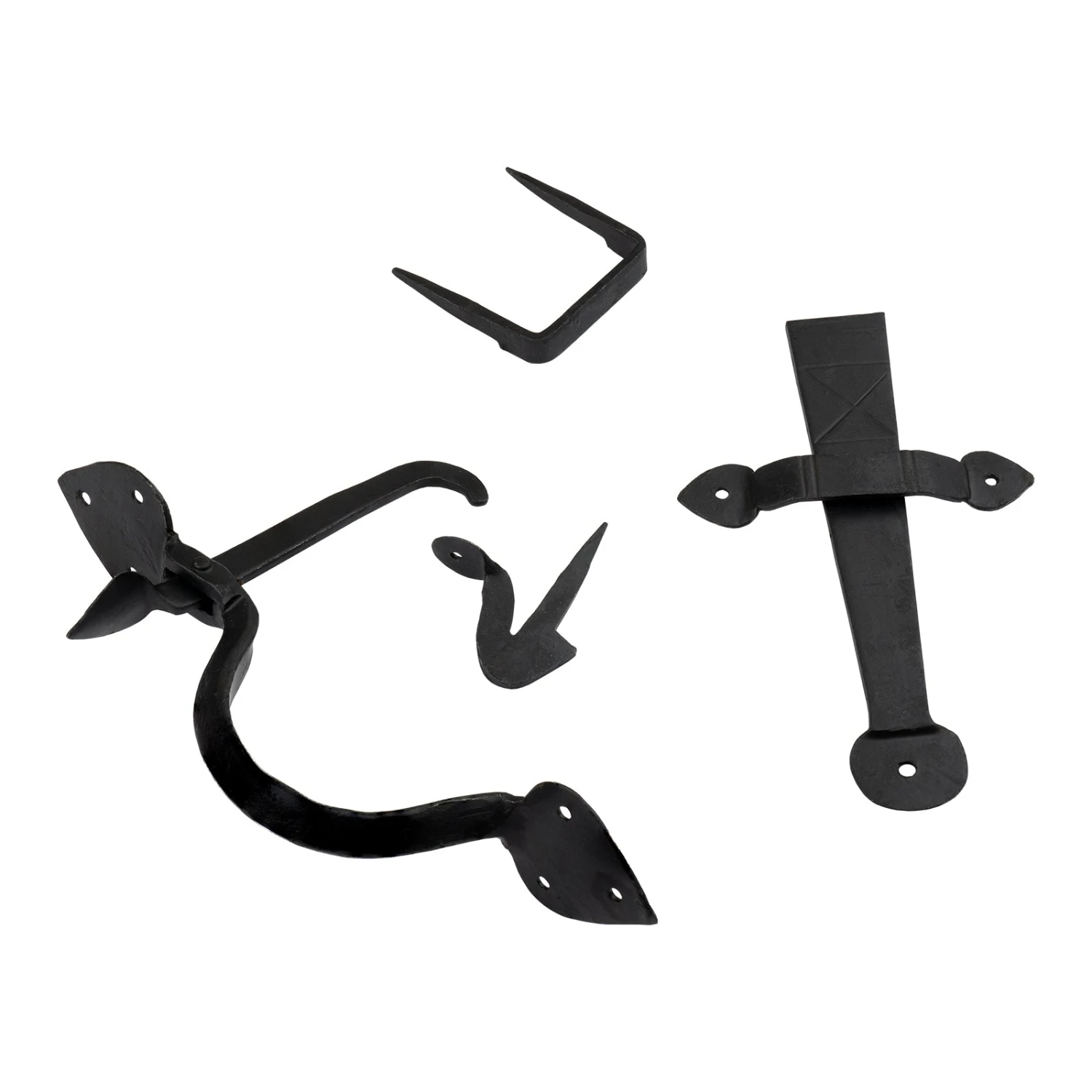 Gothic Latch Black 1 Gothic Latch Black