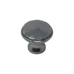 Cast Iron Hammered Cabinet Knobs -Doorway Designs Store HAMMEREDKNOB30mm