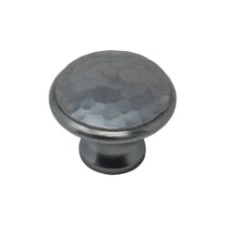 Cast Iron Hammered Cabinet Knobs -Doorway Designs Store HAMMEREDKNOB40mm
