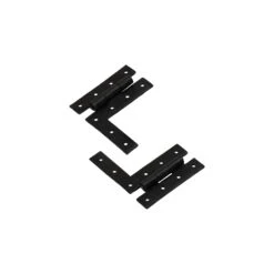 HL Hinges Black -Doorway Designs Store HL Hinges Blk 4in