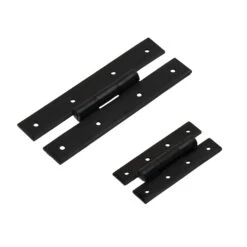 H Hinges Black
