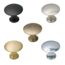 Classic Hammered Cabinet Knobs