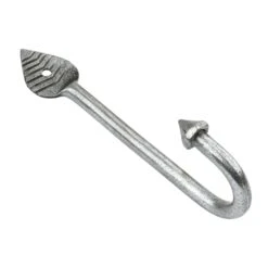 Hand Forged Leaf Hooks -Doorway Designs Store Hooks Leaf Pew