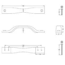Bureau Pull Handle 9 Bureau Pull Handle -Doorway Designs Store Industrial Bureau Pull Handle