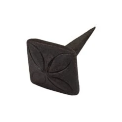 Hand Forged Flower Door Stud 9 Hand Forged Flower Door Stud -Doorway Designs Store IronFlower