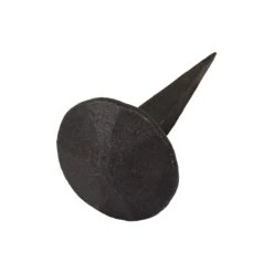Hand Forged Large Round Head Nail 9 Hand Forged Large Round Head Nail -Doorway Designs Store IronHammered