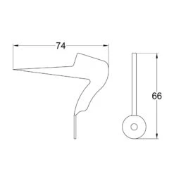 Standard Latch Keeper Pewter 6 Standard Latch Keeper Pewter -Doorway Designs Store KeeperStandard b4bed835 3b8f 4f6b 8da2 14ae784968db