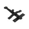 Latch Set & Screw On Keeper Black