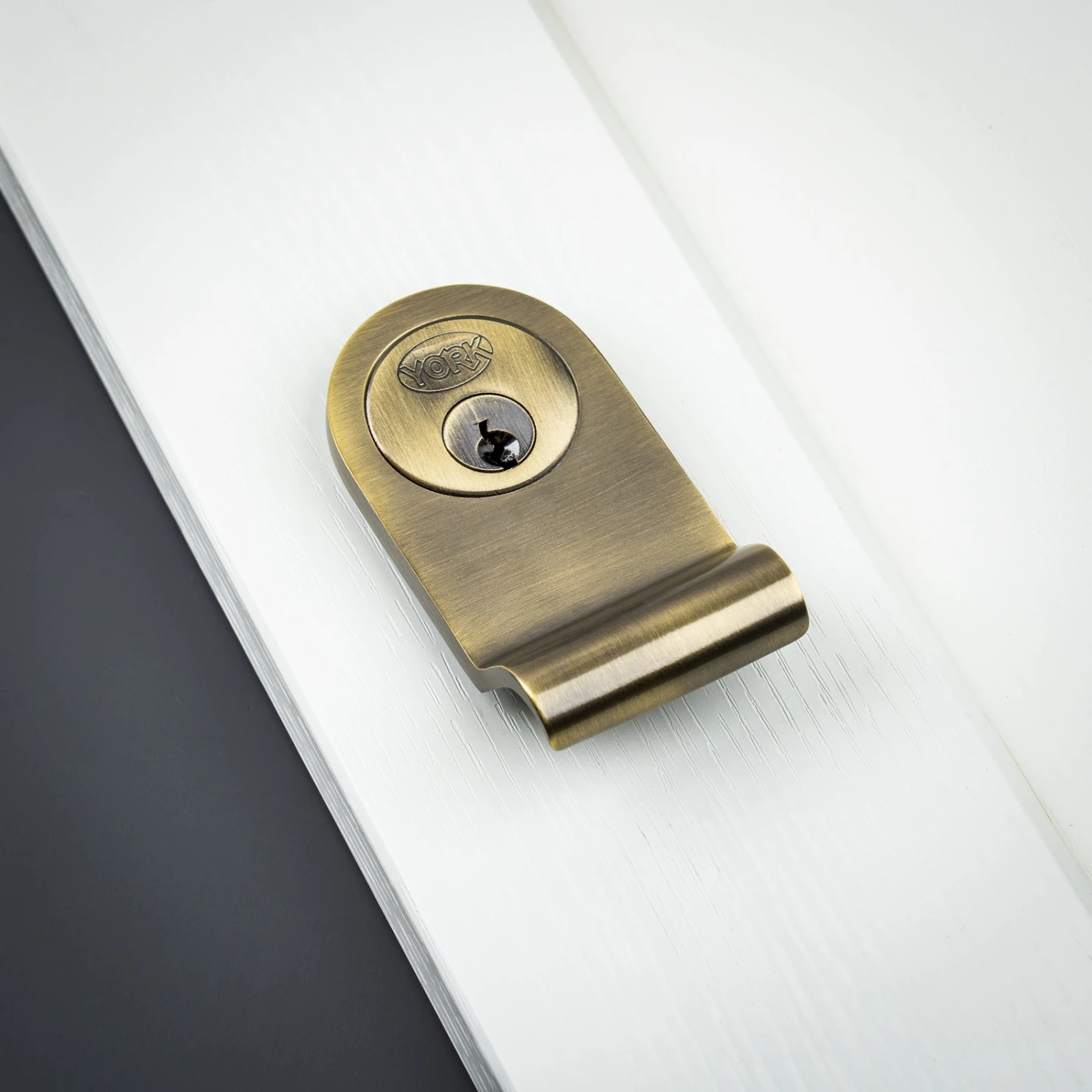 Brass Cylinder Pull 2 Brass Cylinder Pull - Image 2