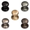 Mushroom Door Knobs Old English Collection