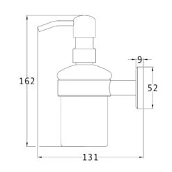 Oxford Soap Dispenser 10 Oxford Soap Dispenser -Doorway Designs Store OXF SOAP