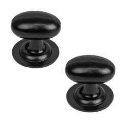 Oval Cast Iron Door Knobs 20 Oval Cast Iron Door Knobs -Doorway Designs Store OvalCastKnobBlack