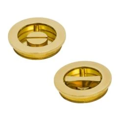Plain Round Flush Pull - Privacy Set 16 Plain Round Flush Pull - Privacy Set -Doorway Designs Store PB 1f3a136e 5198 4bd5 8807 2c9a3e9cc7aa