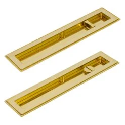 Art Deco Rectangular Flush Pull - Privacy Set 34 Art Deco Rectangular Flush Pull - Privacy Set -Doorway Designs Store PB 7c5d51e4 aded 4e4e 9f19 bd87e360c107