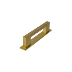 Metro Pull Handles On Backplate 28 Metro Pull Handles On Backplate -Doorway Designs Store PL0337 96 SB