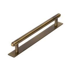 Step Pull Handles On Backplate 35 Step Pull Handles On Backplate -Doorway Designs Store PL4410 160 AT