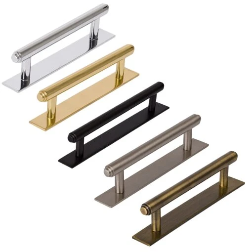 Step Pull Handles On Backplate