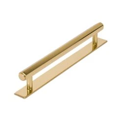 Hexagonal Pull Handles On Backplate 36 Hexagonal Pull Handles On Backplate -Doorway Designs Store PL4422 160 P