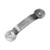 Penny End Screw-On Staple Pewter