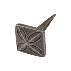 Hand Forged Flower Door Stud 10 Hand Forged Flower Door Stud -Doorway Designs Store PewterFlower