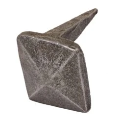 Hand Forged Off-Centre Door Studs 14 Hand Forged Off-Centre Door Studs -Doorway Designs Store PewterHandForgedNailOffCenter30X30mm