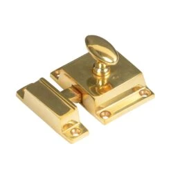 Cupboard Latches -Doorway Designs Store PolishedBrassCupboardLatches