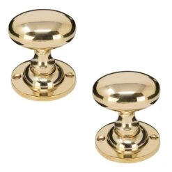 Oval Brass Door Knobs 26 Oval Brass Door Knobs -Doorway Designs Store PolishedBrassOval
