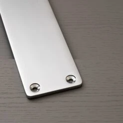 Brass Door Plates 12 Brass Door Plates -Doorway Designs Store PolishedChrome 7e68625e 50c2 4dcc b1a5 80e0f421fb84