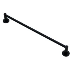 Oxford Towel Bar Rail 21 Oxford Towel Bar Rail -Doorway Designs Store RAIL 60 BLK