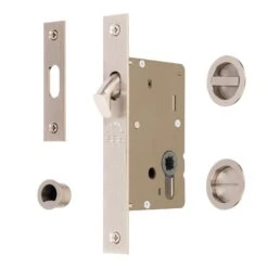 Sliding Door Lock Set With Round Privacy Turn 28 Sliding Door Lock Set With Round Privacy Turn -Doorway Designs Store RD2308 50 SN bcf5eb12 7962 47f0 ad1f 0448220bda4a